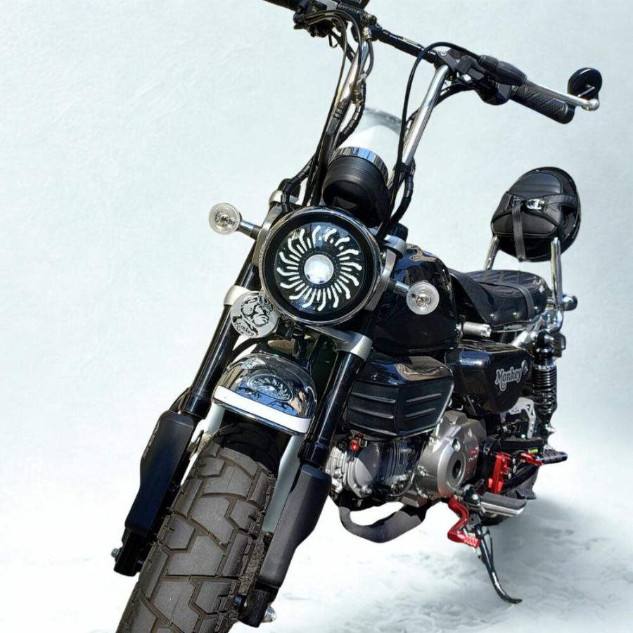 HONDA Monkey モンキー125専用 トルネードLEDヘッドライト サンフレア