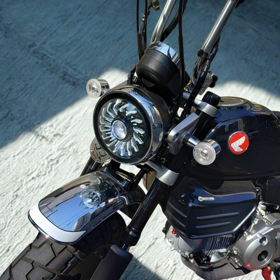 HONDA Monkey モンキー125専用 トルネードLEDヘッドライト サンフレア