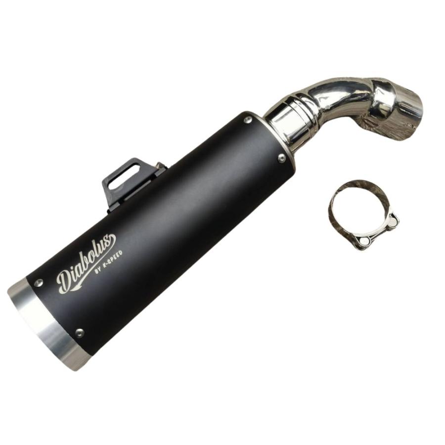 ホンダ 新型レブル250用マフラー RB0192 / Diabolus by K-SPEED black