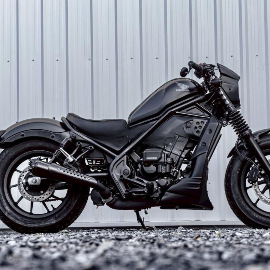 レブル RB0204 Diabolus by K-SPEED Bazooka スリップオンマフラー