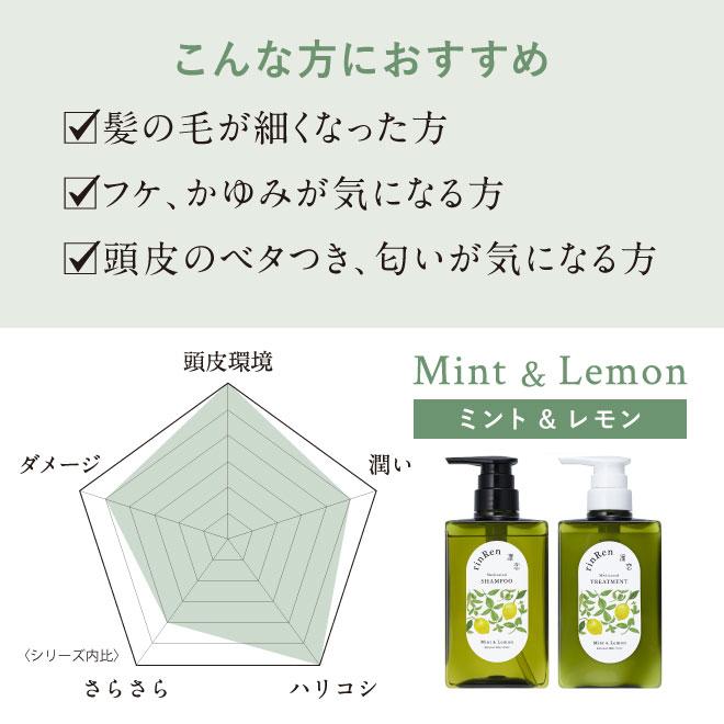 凜恋（rinRen） リンレン シャンプー トリートメント ミント レモン