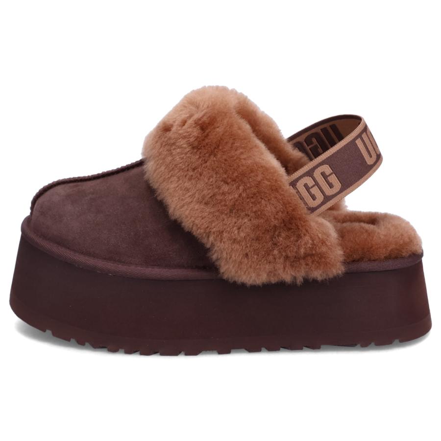 UGG（アグ） サンダル ファー ファンケット レディース 厚底 FUNKETTE