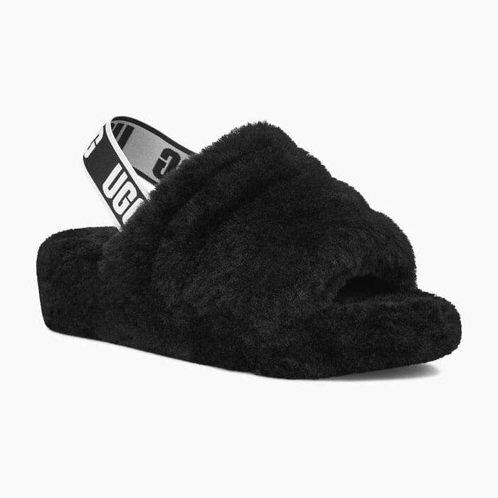UGG（アグ） ファーサンダル レディース UGG W FLUFF YEAH SLIDE