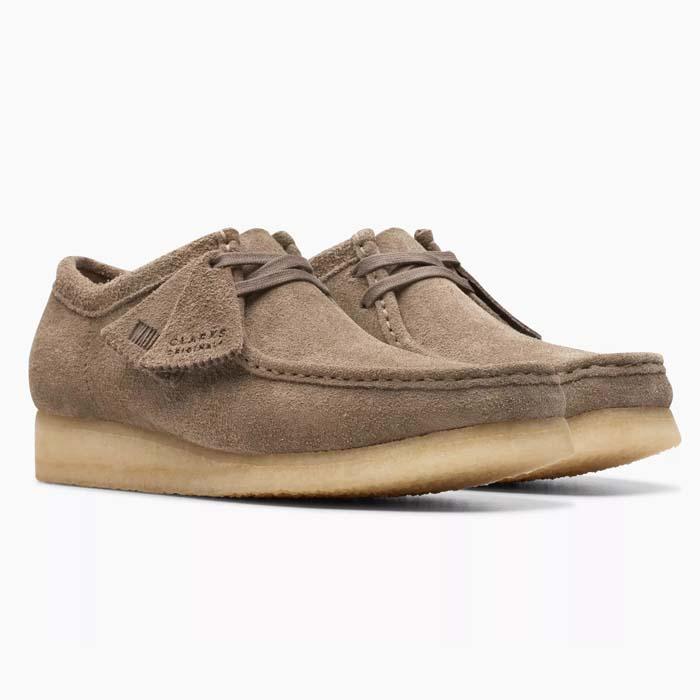Clarks Originals クラークス ワラビー メンズ ダークグレー スエード
