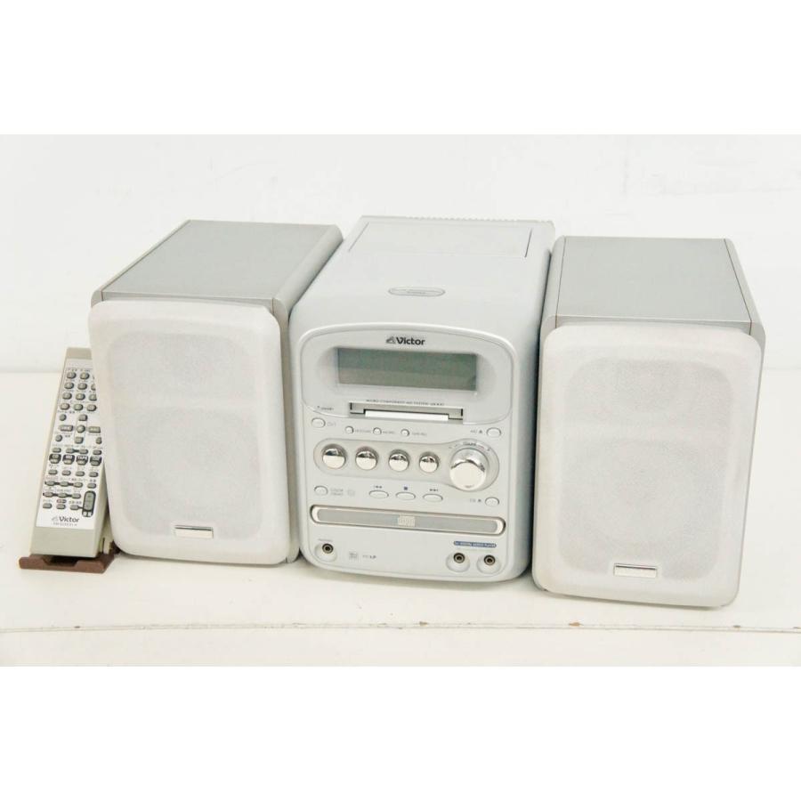 中古 JVC Victorビクター マイクロコンポーネントMDシステム CD／MD