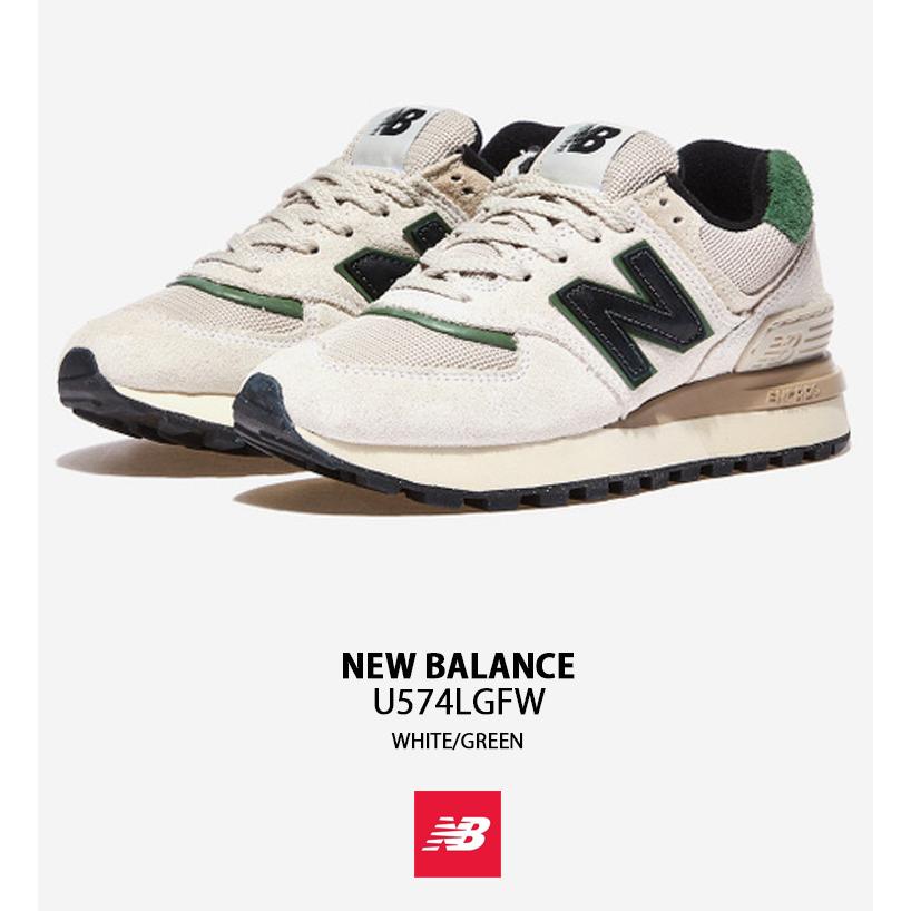New Balance（ニューバランス） スニーカー U574LGFW WHITE GREEN