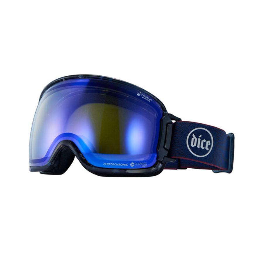 BANK 完売 DICE ゴーグル BK35191 2023-2024 調光×MITブルーミラー