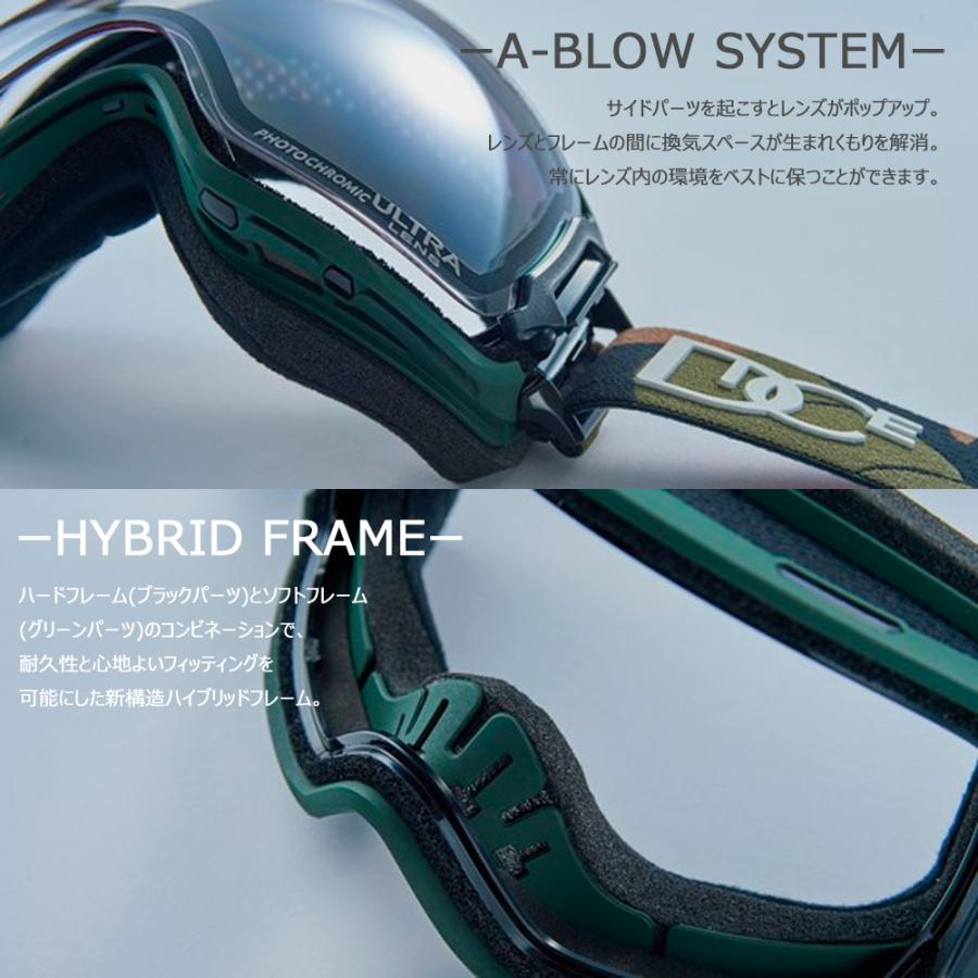 BANK 完売 DICE ゴーグル BK35191 2023-2024 調光×MITブルーミラー