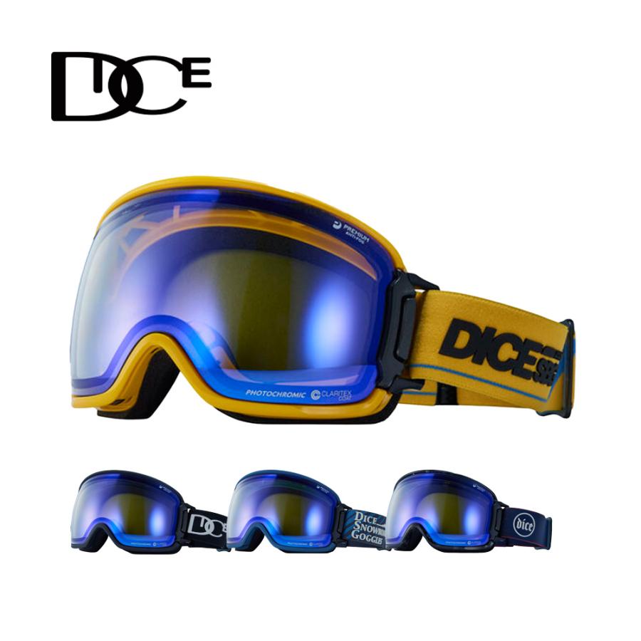 BANK 完売 DICE ゴーグル BK35191 2023-2024 調光×MITブルーミラー