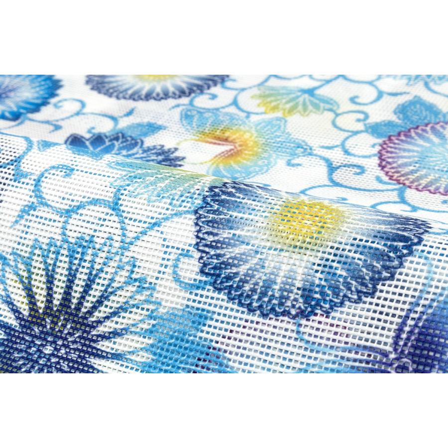 SOUBIEN（創美苑） 八寸名古屋帯 名古屋帯 夏向け カジュアル 紗 青