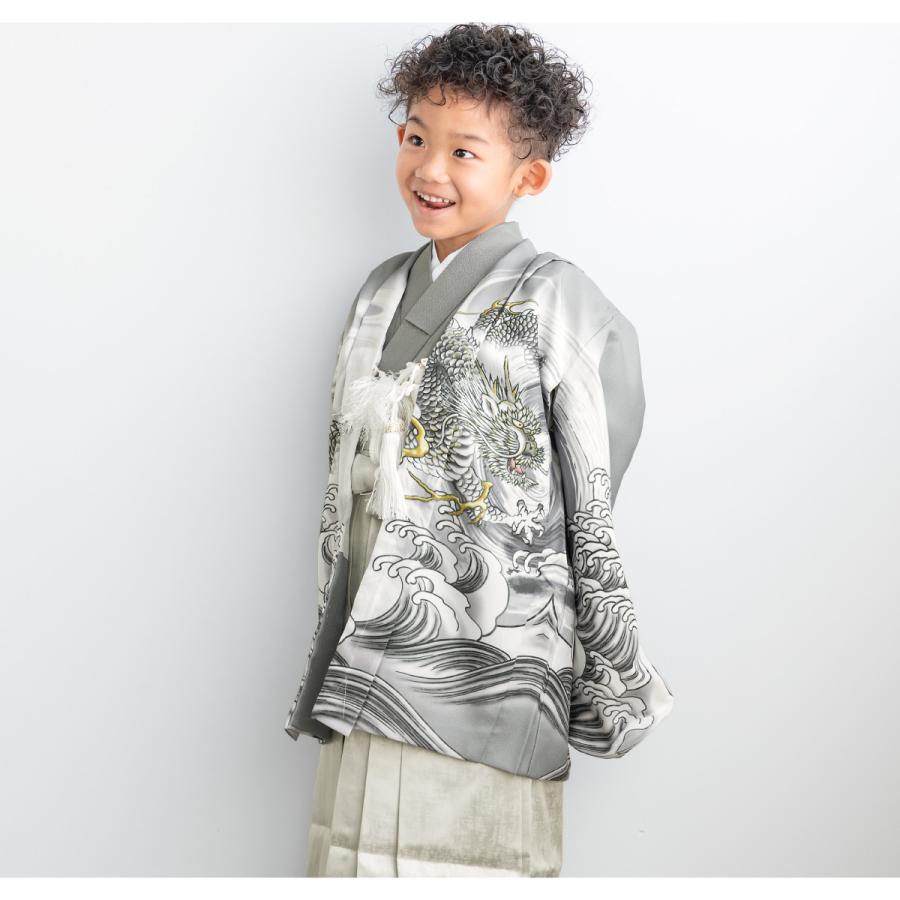 SOUBIEN（創美苑） レンタル 七五三 着物 男の子 5歳 袴セット フル