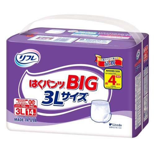 リフレ はくパンツ BIG 3Lサイズ ( 14枚入 )/ リフレはくパンツSS・BIG