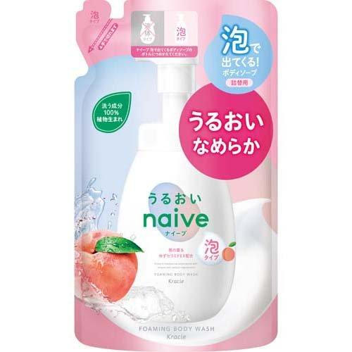 ナイーブ 泡で出てくるボディソープ うるおいタイプ 詰替用 ( 480ml