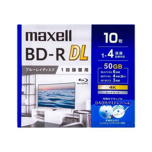 マクセル 録画用ブルーレイディスク BRV50WPG.10S ( 10枚入