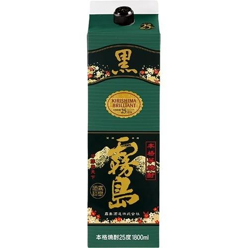 霧島酒造 黒霧島 25度 チューパック ( 1800ml ) : 爽快ドラッグ - 通販