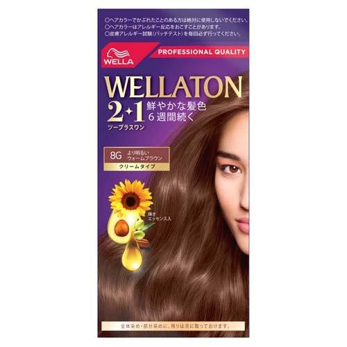 ウエラトーン2+1 クリームタイプ 8G より明るいウォームブラウン ( 1箱