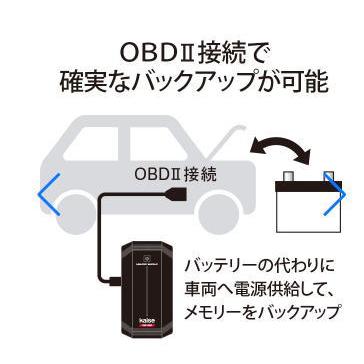 kaise（カイセ） メモリーバックアップ KG-150N (バッテリークリップ