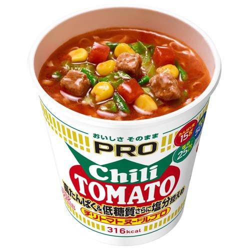カップヌードルPRO 高たんぱく＆低糖質さらに塩分控えめ チリトマト
