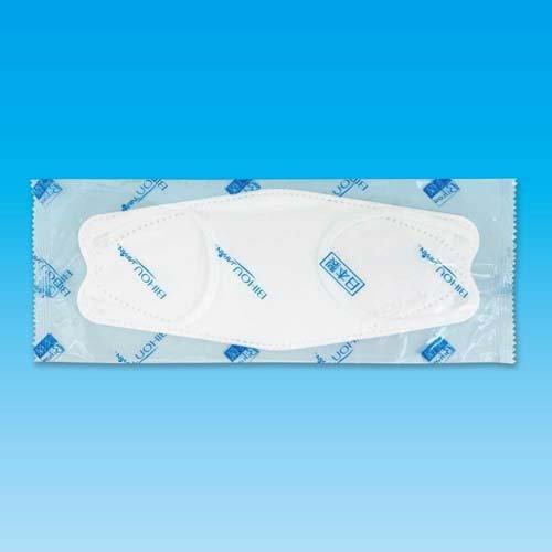 まっ白なやさしいマスク 3D立体型 標準サイズ ホワイト 個包装 ( 5枚入