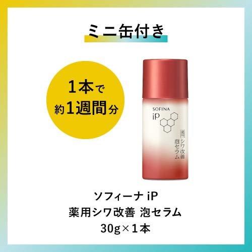 ソフィーナ iP ベースケアセラム レフィル + 薬用シワ改善泡セラム