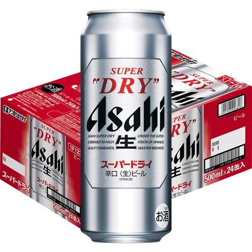 アサヒ スーパードライ 缶 ( 500ml*24本入 )/ アサヒビール/ビール