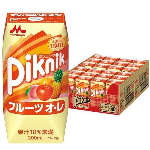 ピクニック フルーツ ( 200ml*24本入 )/ 紙パック 常温保存 飲み切り