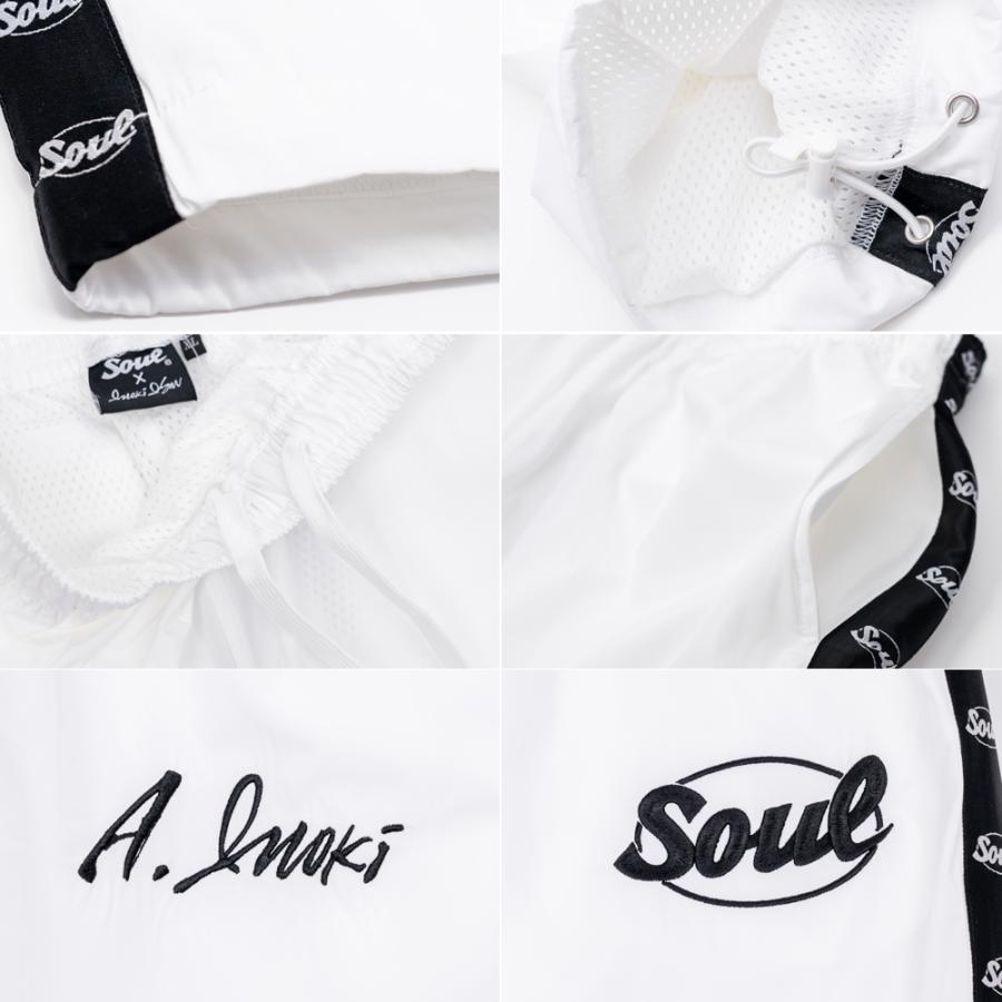 SOUL×アントニオ猪木 セットアップ ジップJKT ラグラン パンツ 袖