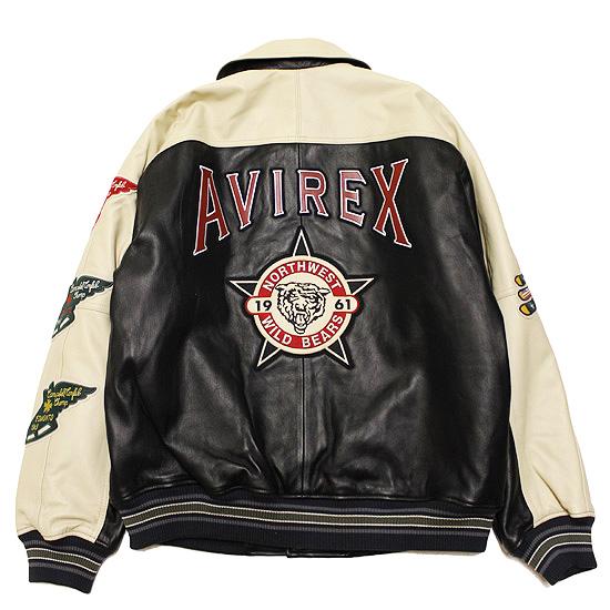 AVIREX（アヴィレックス） アウター レザージャケット スタジャン WILD