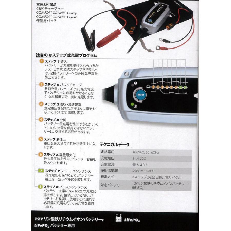 CTEK シーテック バッテリーチャージャー 充電器 自動車 バイク MXS5