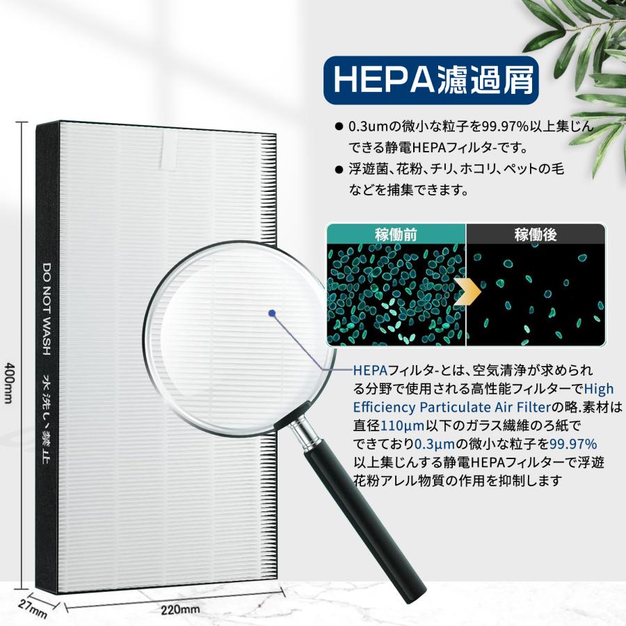 SHARP（シャープ） 加湿空気清浄機 集じんフィルター FZ-D50HF 脱臭