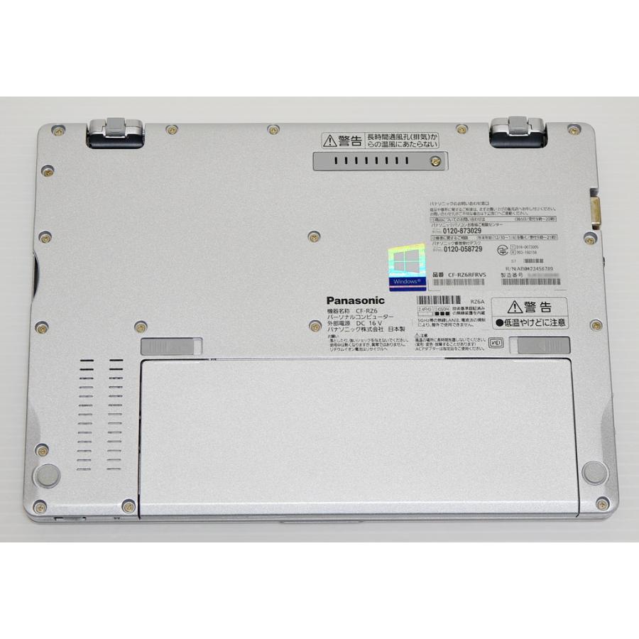Let's note RZ Panasonic CF-RZ6RFRVS Core i5-7Y57/10.1型TFT8GB