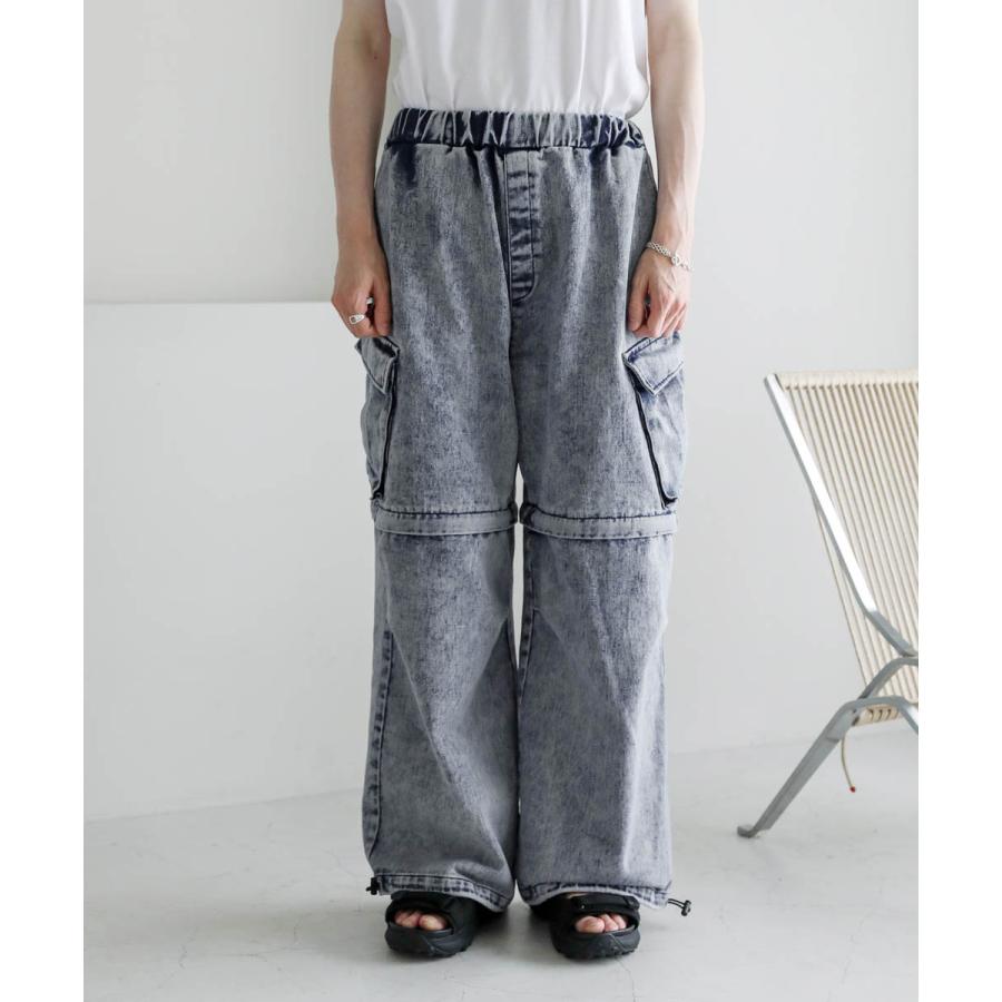 グランジ】Double D レオパード7部丈カーゴバギーショーツ Dickies