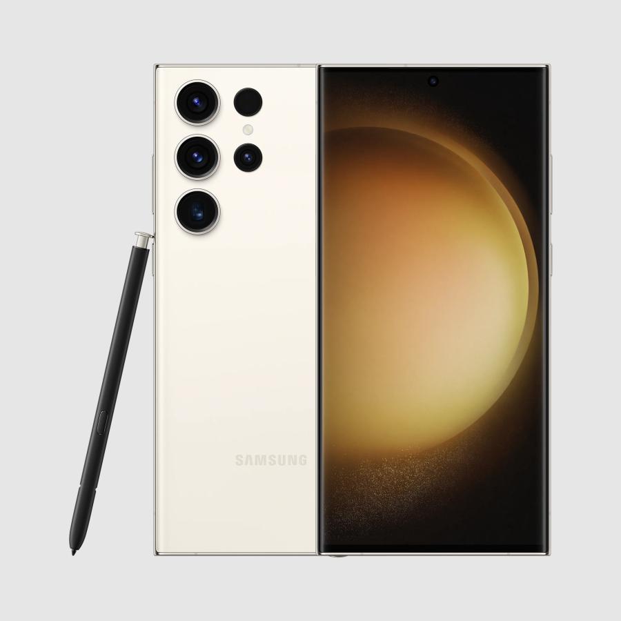 Galaxy S23 Ultra 本体 256GB SIMフリー SM-S918N クリーム Bランク