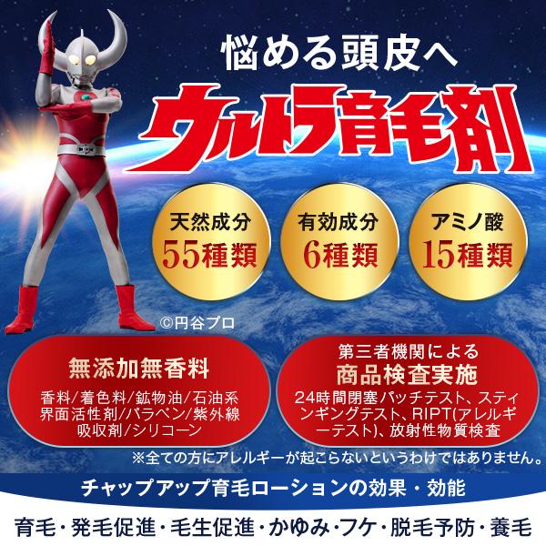 チャップアップ（CHAP UP） 式 育毛剤 2本 シャンプー 2本 セット 育毛