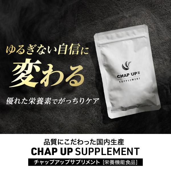 チャップアップ（CHAP UP） 公式 ノコギリヤシ サプリ 120粒 1袋 育毛