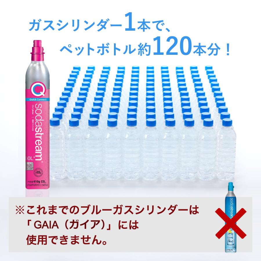 sodastream（ソーダストリーム） GAIA(ガイア)スターターキット ≪公式