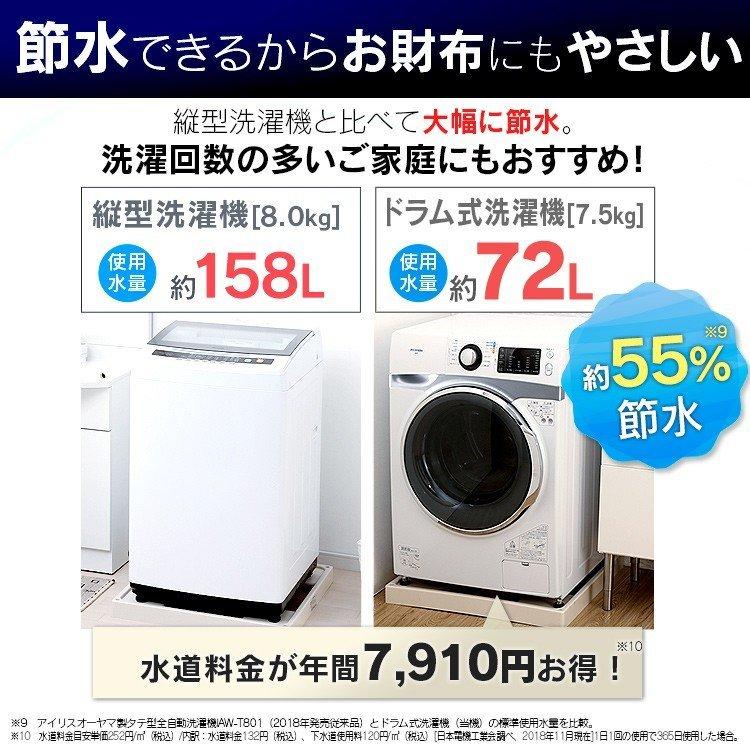 IRIS OHYAMA（アイリスオーヤマ） 洗濯機 一人暮らし ドラム式 二人