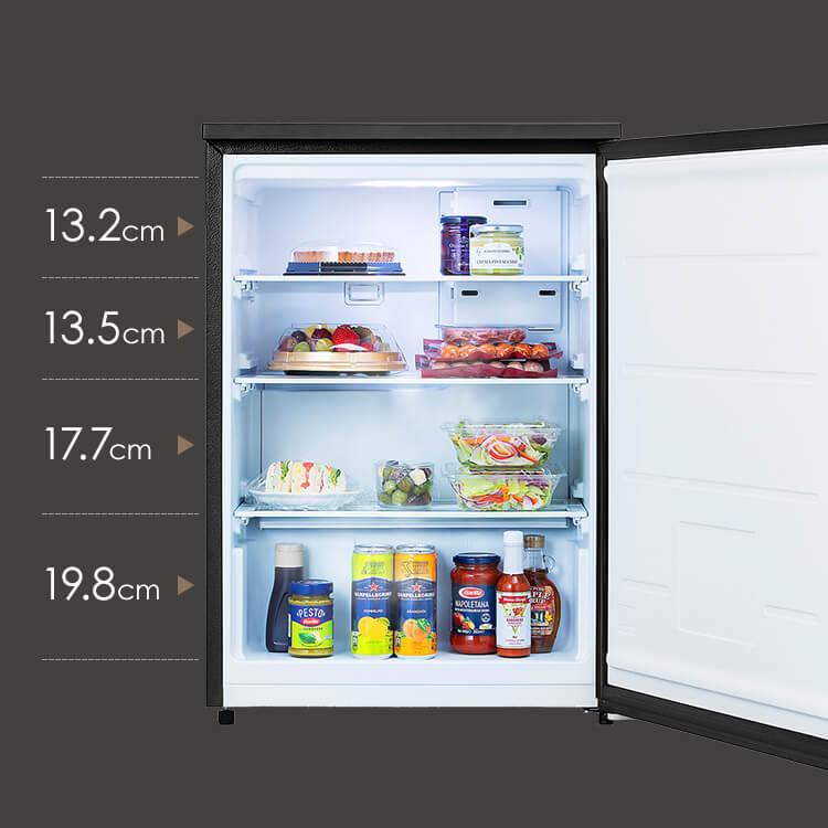 IRIS OHYAMA（アイリスオーヤマ） 冷蔵庫 一人暮らし 小型 スリム 66L