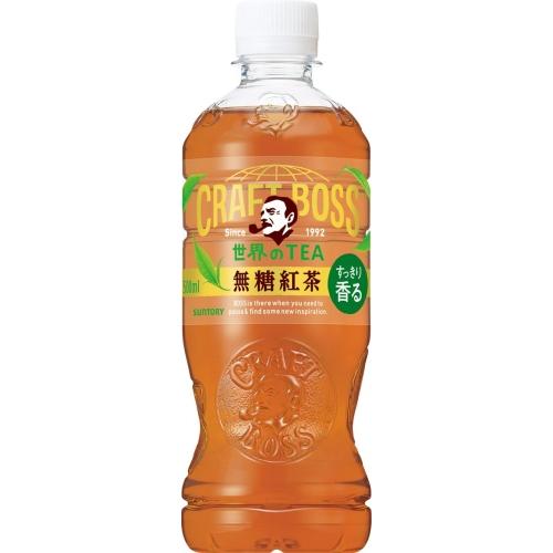 クラフトボス サントリー 世界のTEA 無糖紅茶 VD用 500ml ペットボトル