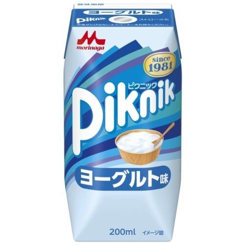 Piknik 森永乳業 ピクニック ヨーグルト味 200ml 紙パック 48本 (24本