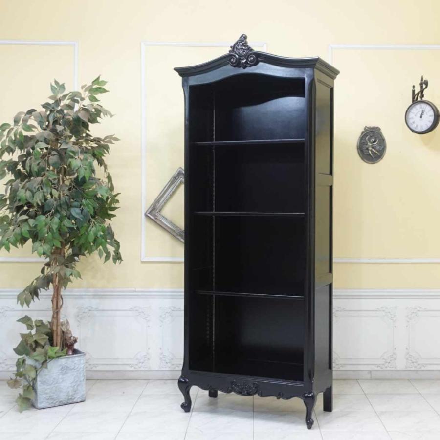 ブックケース 本棚 オープンシェルフ キャビネット アンティーク