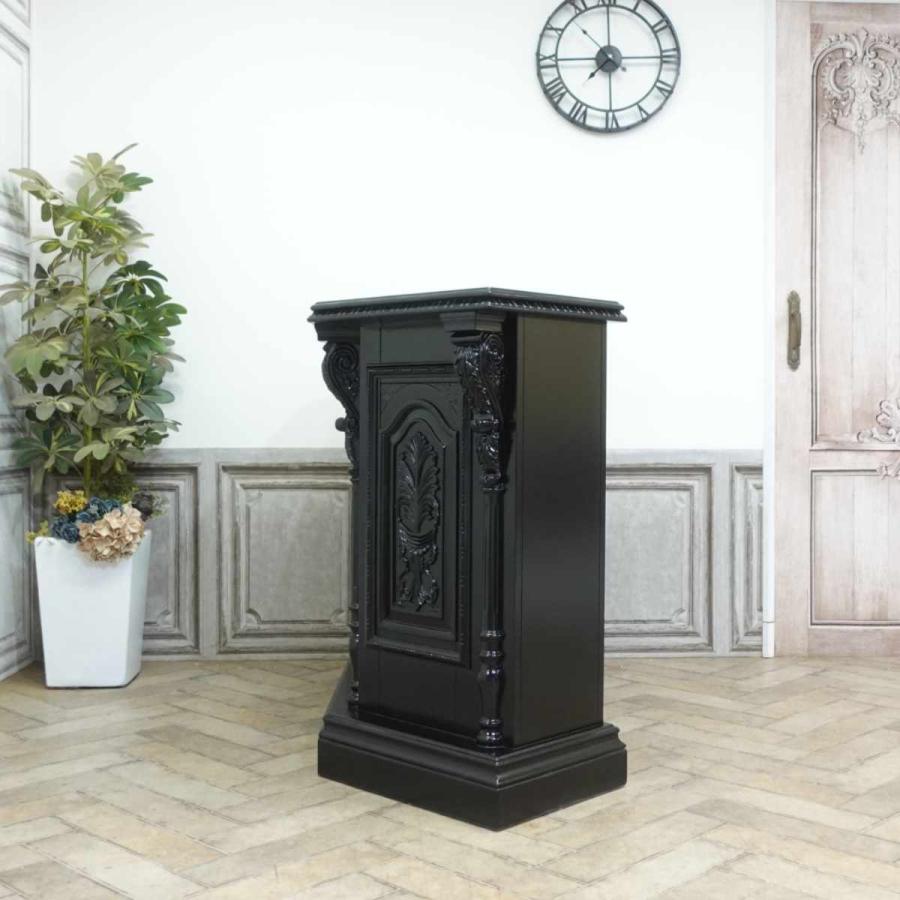 アンティーク カウンターテーブル コーナーカウンター レジ台