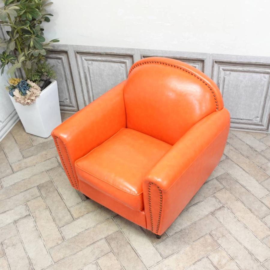 アンティーク シングルソファ アールデコ 一人掛け ラウンジ 書斎