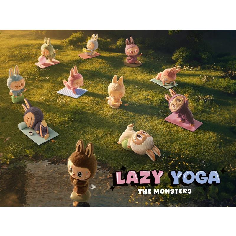 POPMART THE MONSTERS Lazy Yoga シリーズ [ブラインドボックス