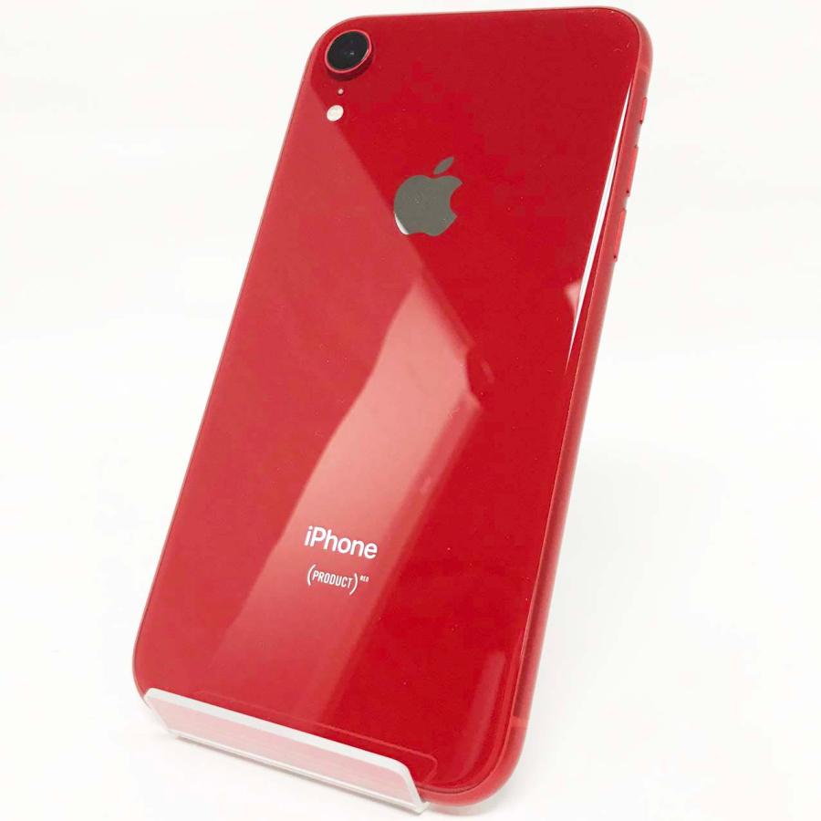 iPhone XR 中古Aランク 64GB レッド バッテリー最大容量83% MT062J/A