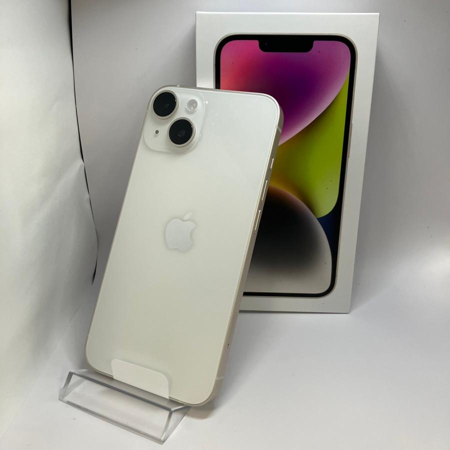 iPhone 14 【未使用品】iPhone14 128GB スターライト バッテリー最大