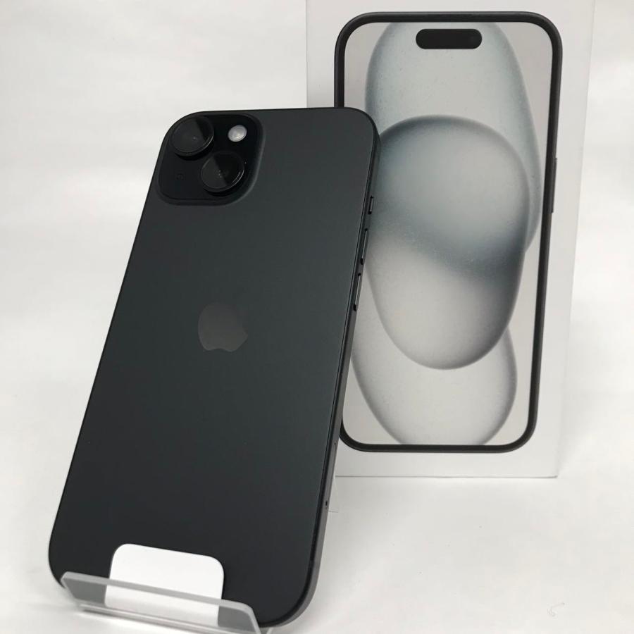 iPhone 15 【未使用品】iPhone15 256GBブラック バッテリー最大容量100