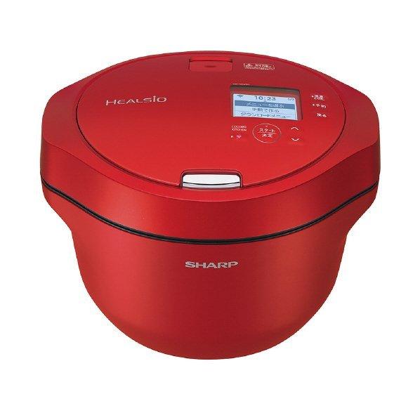 ヘルシオ シャープ SHARP ホットクック KN-HW24G-R [レッド系] 無水