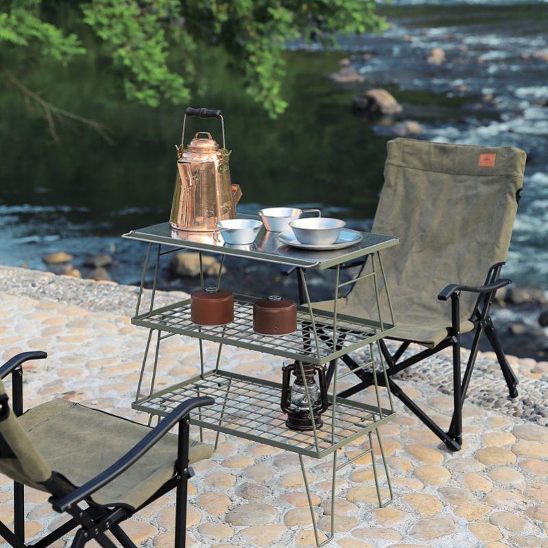 CAMPINGMOON キャンピングムーン フィールドラック 用 天板 セット