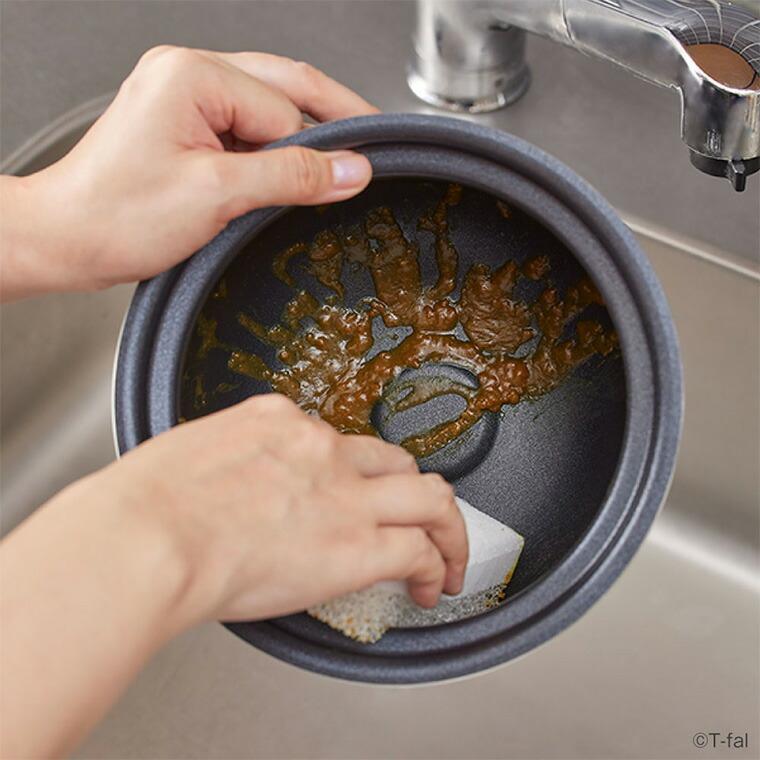 T-fal（ティファール） ラクラ・クッカー ミニ 電気圧力鍋 ホワイト